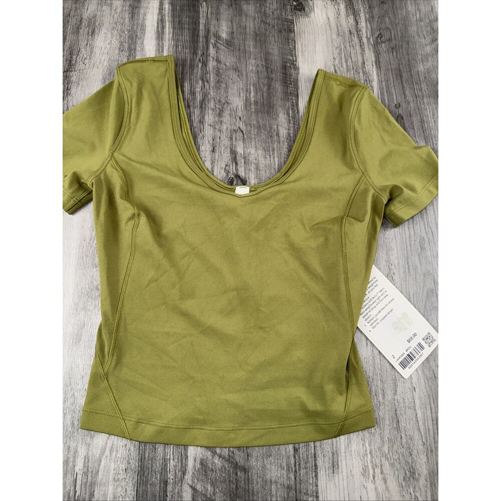 Lululemon Women’s Align Tee Green Size 2